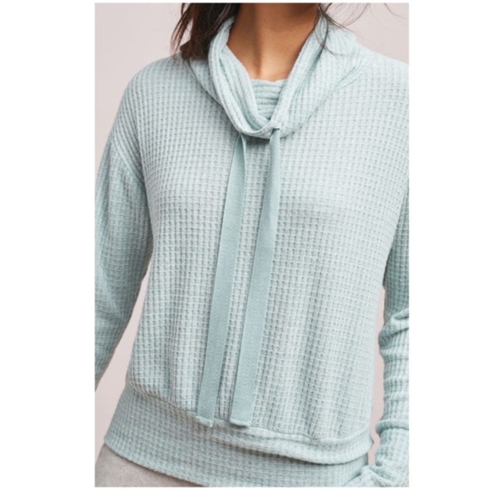 NWT Anthropologie Whistler Waffle Pullover - Picture 2 of 4